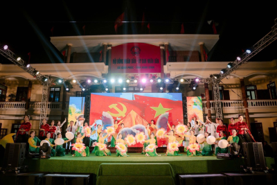 TRƯỜNG MẦM NON GIAO HẢI THAM GIA GIAO LƯU VĂN NGHỆ CHÀO XUÂN BÍNH NGỌ 2026